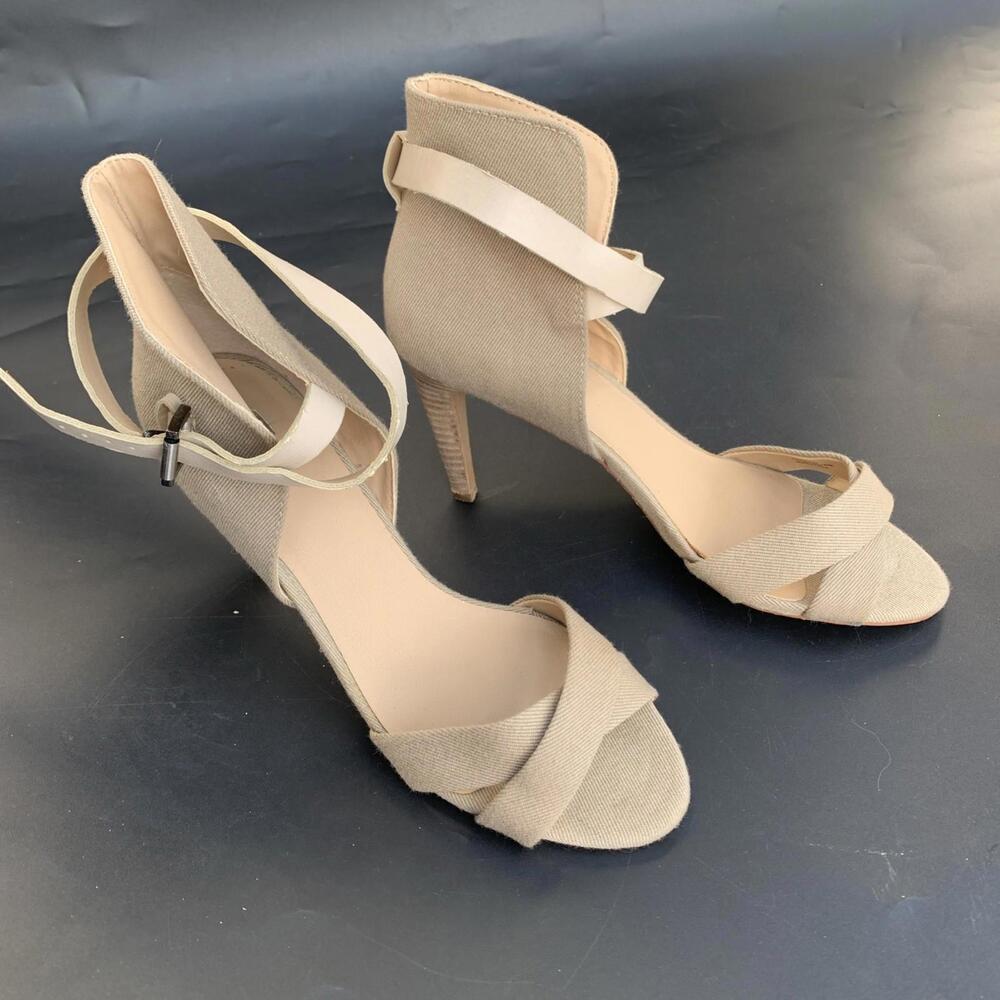 Joes Sandals Heels Beige Sz 9 Womens - Picture 2 of 12